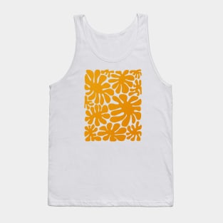 Abstract yellow flowers Tank Top